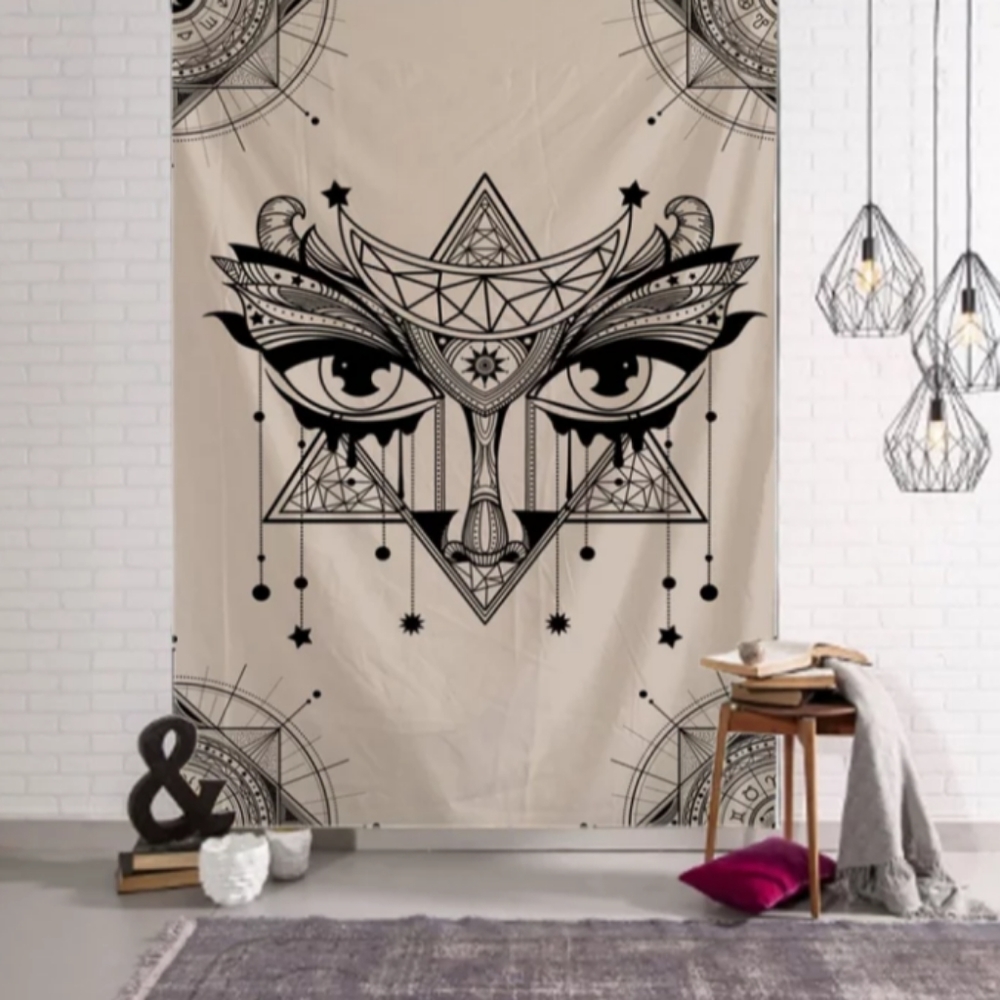 Celestial Eye Spiritual Wiccan Tapestry